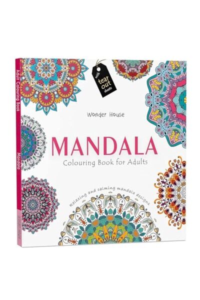 Wonder House Books Mandala: Colouring books for Adults with tear out sheets