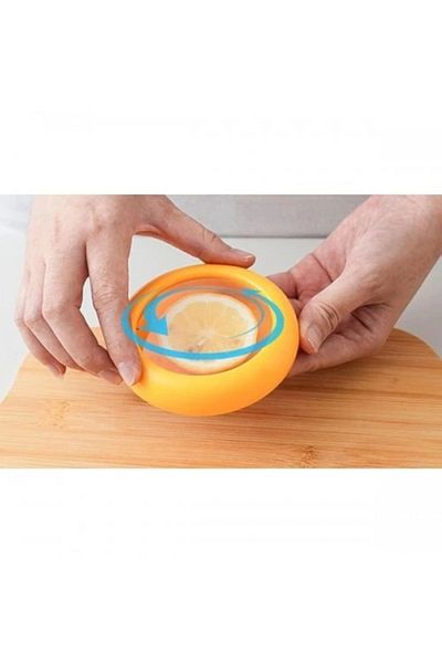 PERİBOİA Lemon Shaped Flexible Food Storage Boxes