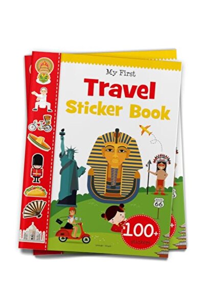 Wonder House Books أول كتاب ملصقات سفر لي كتاب ملصقات مثير يحتوي على 100 ملصق