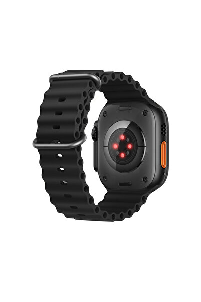 WIWU iOS ve Android Uyumlu Akıllı Saat Wiwu SW01 Ultra Lite Siyah