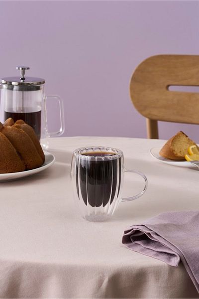 Karaca Pia Alya Double Wall Mug 330 ml