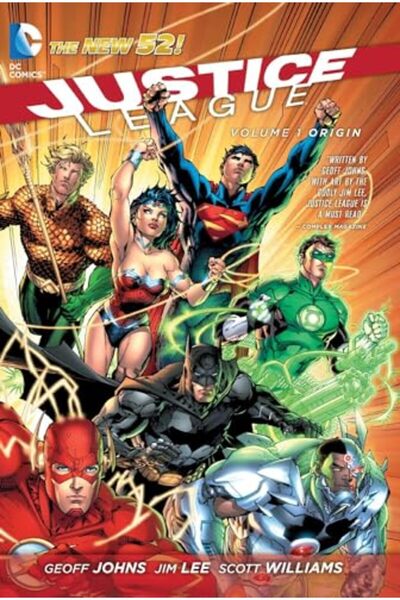 Marvel Comics Justice League Volume 1 Origin The New 52