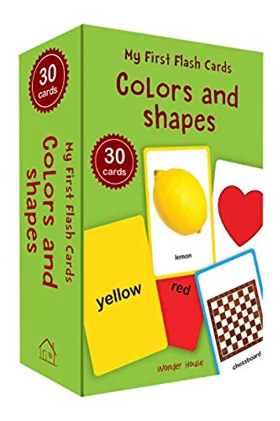 Wonder House Books My First Flash Cards Colors And Shapes : 30 Early Learning...