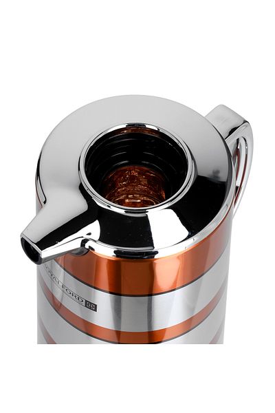 ROYALFORD RF9590 1.9L Double Wall Golden Figured Vacuum Flask