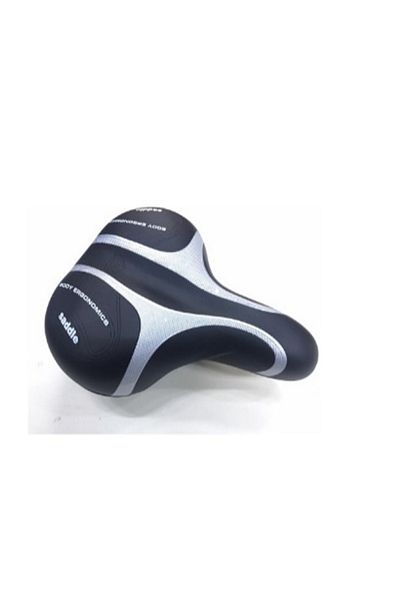 Rectus Bicycle Hidden Spring Saddle Gray Black City Reinforced Structure