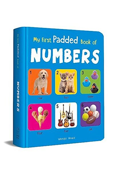 Wonder House Books My First Padded Book Of Numbers Early Learning Padded Boar...