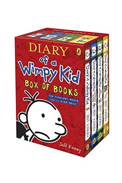 Penguin Press Diary Of A Wimpy Kid Box Of Books