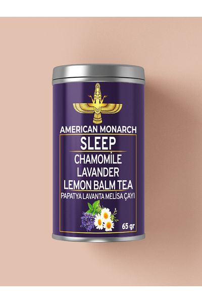 AiroBazar Chamomile Lavender Lemon Balm Tea Sleep and Relaxation Tea for Peace-Seekers