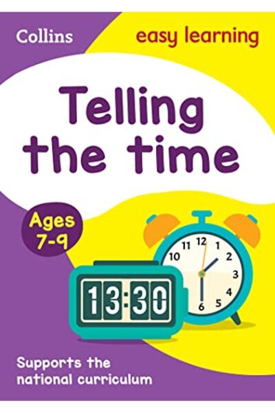 Harper Collins إخبار الوقت - 79 عامًا - الاستعداد للمدرسة من خلال التعلم المنزلي السهل - Collins Easy Learning Ks2