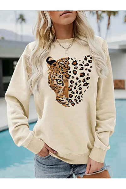 Jakinta Outdoors Düz Basic Sıfır Yaka Sweatshirt - Şık ve Konforlu Tasarım