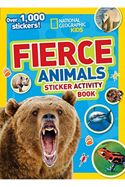 NATIONAL GEOGRAPHIC Fierce Animals Sticker Activity Book