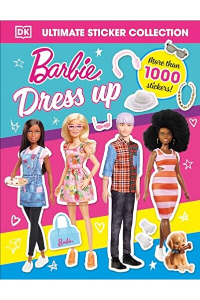 DK CHİLDREN مجموعة ملصقات تلبيس باربي