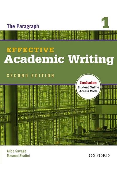 OXFORD UNIVERSITY PRESS Effective Academic Writing Second Edition 1 Student Book