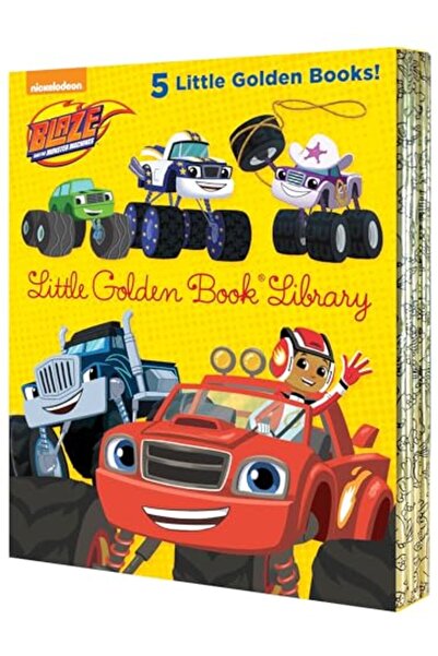Random House USA Blaze And The Monster Machines Little Golden Book Library Bl...