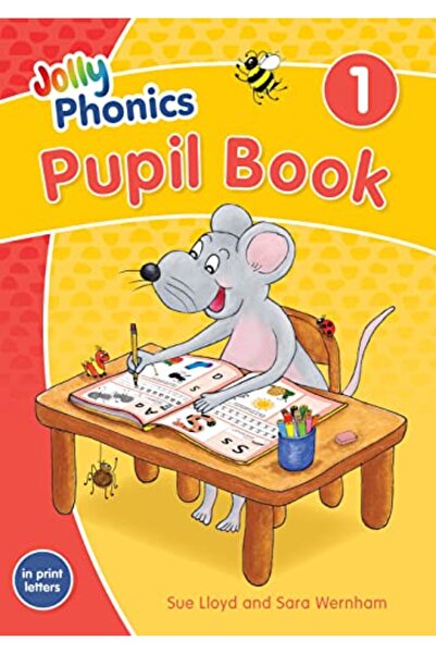 Jolly Phonics كتاب الطالب 1: رسائل مطبوعة (الطبعة الإنجليزية البريطانية)