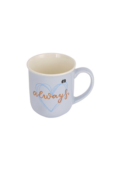 ROYALFORD 415 ml (14 oz) New Bone Mug with Lid- RF12291