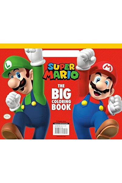 Random House USA كتاب تلوين سوبر ماريو الكبير نينتندو