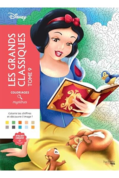 Hachette Coloriages Mysteres Disney Les Grands Classiques المجلد 9