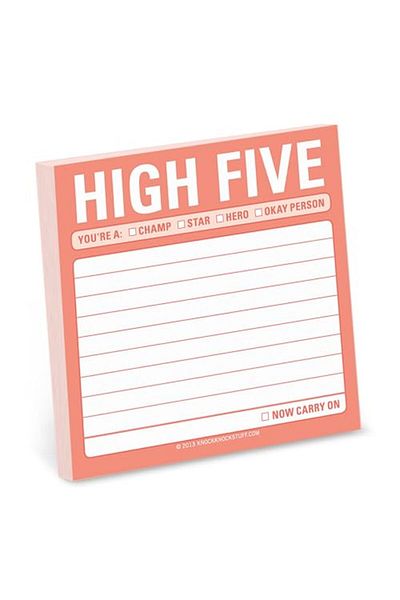 Knock Knock High Five Sticky Notes