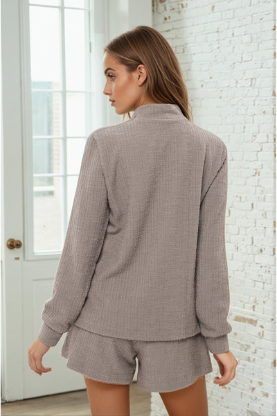 Ms Iconic Store Комплект шортів з еластичним поясом для домашнього одягу