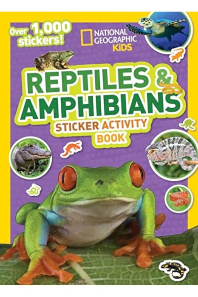 NATIONAL GEOGRAPHIC Reptiles And Amphibians Sticker Activity Book