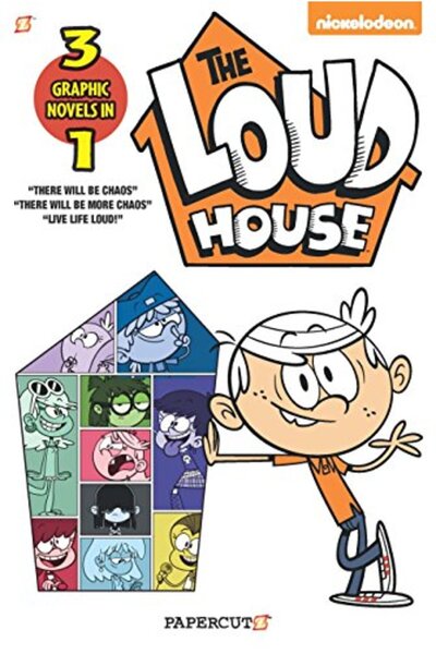Papercutz The Loud House 3In1 There Will Be Chaos There Will Be More Chaos An...