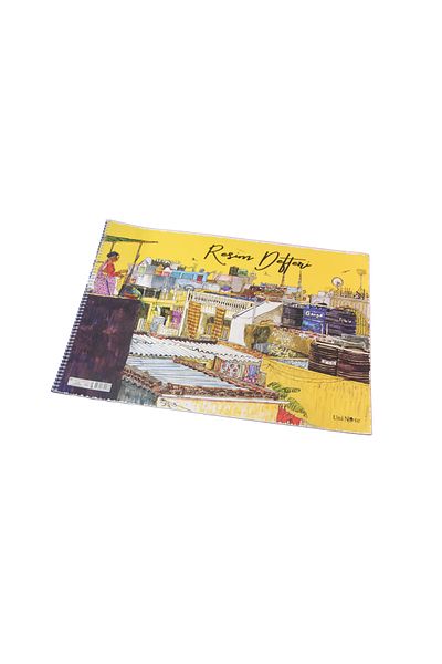 Çınar Planar Spiral Picture Notebook 15 Sheets 35 X 50 cm