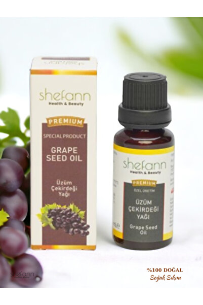 Üzüm Çekirdeği Yağı 20 ml Soğuk Sıkım