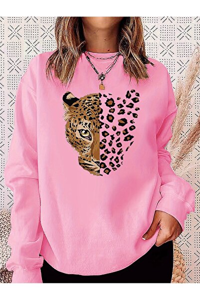 Jakinta Outdoors Düz Basic Sıfır Yaka Sweatshirt - Şık ve Konforlu Tasarım