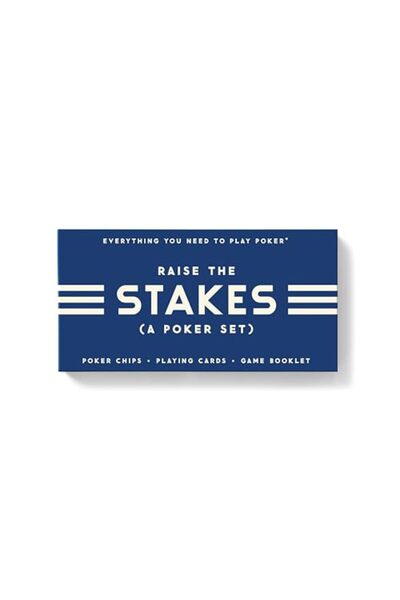 Galison Raise The Stakes Poker Game Set