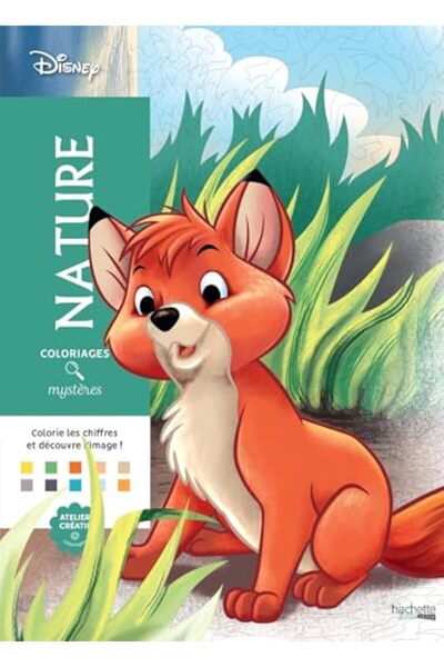 Hachette Coloriages Mysteres Disney Nature