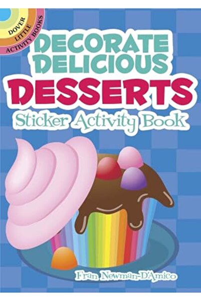 Dover Publications كتاب أنشطة تزيين الحلويات اللذيذة