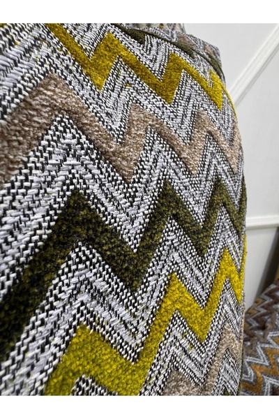 NİVEMESHOME Nivemeshome Husă de pernă umplută cu fibre galbene verde 45x45