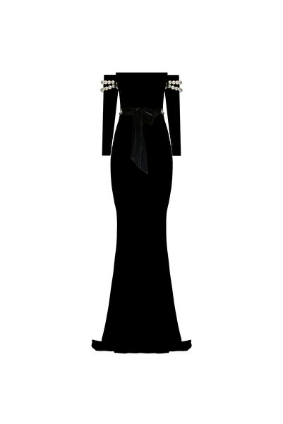 Nur Karaata Gaillard Long Dress