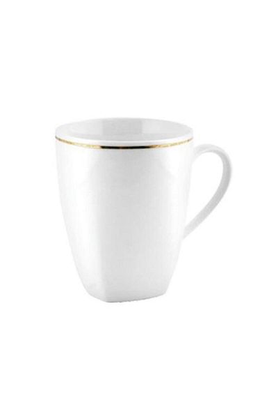 ROYALFORD RF6686 14Oz Bone Wave Square Coffee Mug