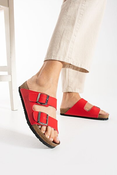 Bermody Ziona Comfortable Double Buckle Unisex Daily Slippers