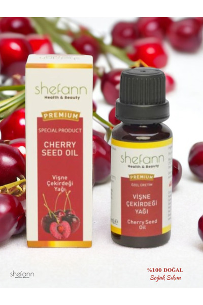 Vişne Çekirdeği Yağı 20 ml Soğuk Sıkım