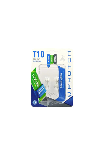 Photon W5w 12v 2'li Minyatür Blister Ampul