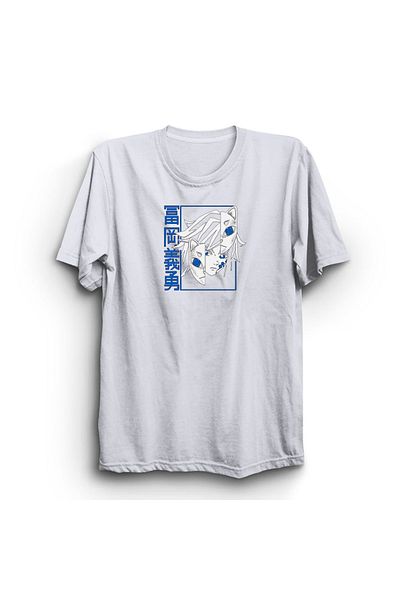fame-stoned Μπλουζάκι Unisex με τυπωμένο Anime Demon Slayer - Αντανακλά το στυλ σας