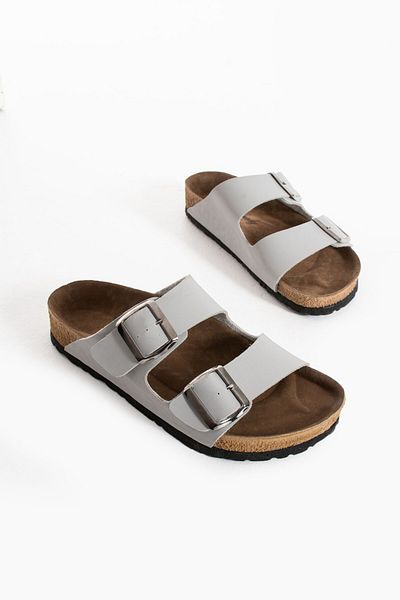Bermody Ziona Comfortable Double Buckle Unisex Daily Slippers