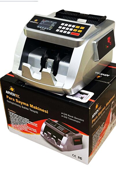 arventec Para Sayma Makinesi TL EURO Deste & Miktar Sayma Destekli Sesli Yeni Nesil STA-6001