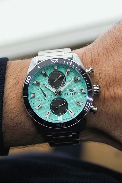 FERRO Fm40138A5 Men's Watch with Steel Band