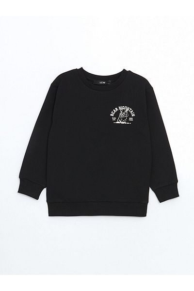 LC Waikiki Lcw Kids Crew Neck Printed Boys Sweatshirt