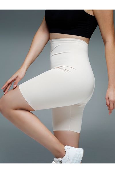 MİSTİRİK Porfy Model Bermuda Non-marking σορτς χωρίς ραφή κορσέ υφασμάτινο σορτς Biker σορτς χρώμα δέρματος