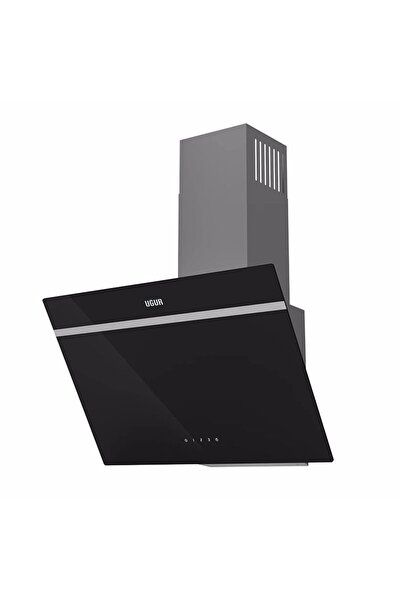 Uğur Uad 6011 Sa3dhd 60 Cm Siyah Cam Duvar Tipi Ankastre Davlumbaz