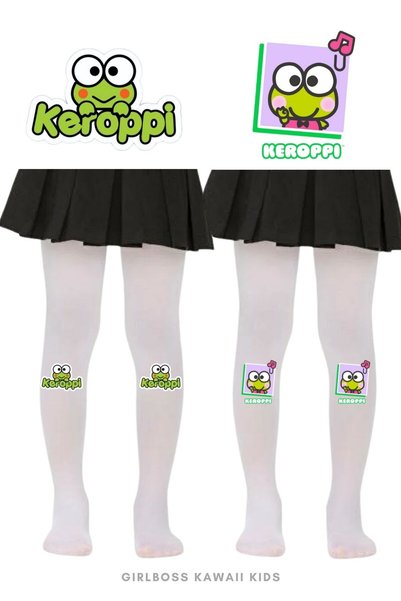 Girlboss Kawaii Girlboss Sanrio Keroppi 2-Piece Pantyhose 3 Different Set