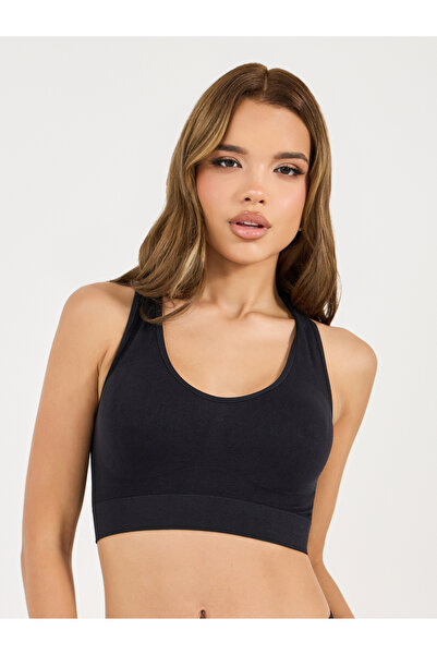 Styli Racerback Seamless Crop Top