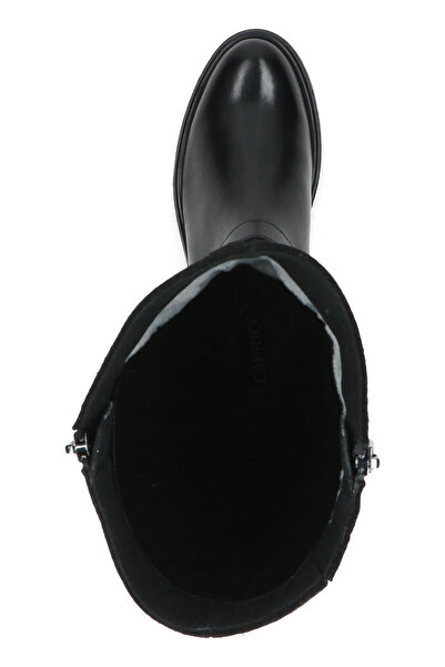 Caprice Damen Elegante Stiefel  9-25504-43 Schwarz 019 Black Comb Leder mit CAP Airmotion