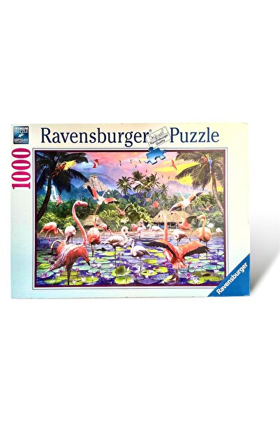 RAVENSBURGER 1000 Parça Pembe Flamingolar Puzzle