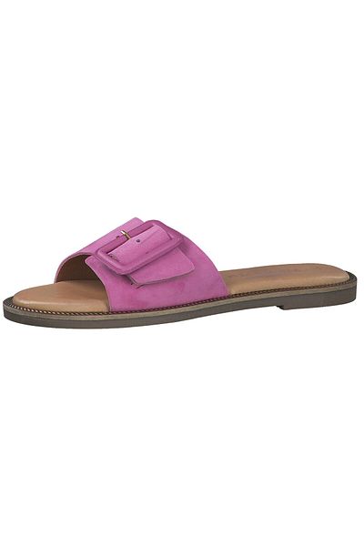 Tamaris Damen Sandalen 1-27105-42 Rosa 510 Pink Leder mit TOUCH-IT
